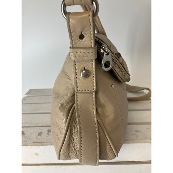 MARC JACOBS KAKI PEBBLED LEATHER WOMENS MEDIUM CROSSBODY BAG - Picture 3 of 16